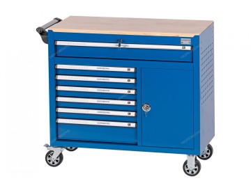 Тележка инструментальная, 7 выдвижных ящиков NORDBERG T8