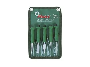Набор слесарный с протектором, 5 предметов Hans 56110-5G