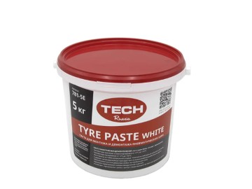 Монтажная/демонтажная белая паста-крем (готова к применению) масса 5 кг 781-5E TECH