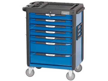 Тележка инструментальная, 7 выдвижных ящиков, синяя T7N(B) Nordberg