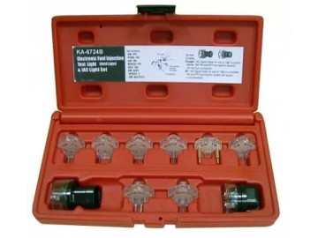 Индикатор сигналов электронных систем впрыска (tbi,pfi,scpi), набор 10 предметов СТАНКОИМПОРТ ka-6724b