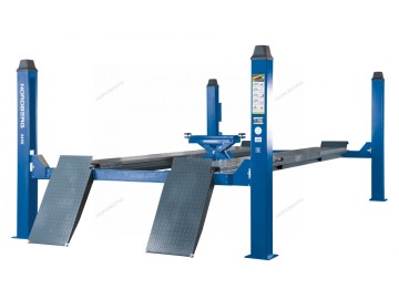 Подъемник четырехстоечный 5 т,  для сход-развала, мех. снятие, синий 4450_MB(M) Nordberg