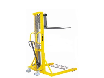 Штабелер гидравлический 1,0 т 1,6 м sdjas1016 с раздвижными вилами и расширенными опорами xilin 1006808