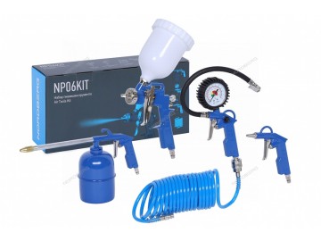 Набор пневмоинструментов, 5 предметов Nordberg NP06KIT