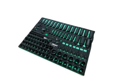 Ложемент ударных торцевых головок и аксессуаров на 3/8