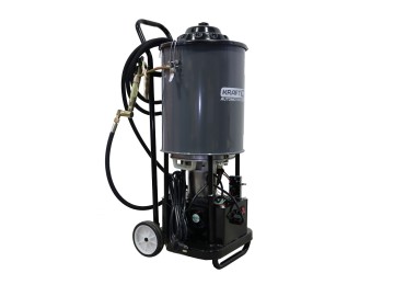 Нагнетатель солидола мобильный с электроприводом, 220в kraftwell krw1798.en