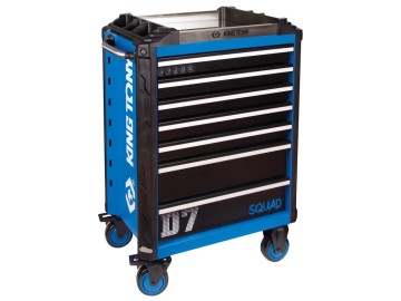 Тележка инструментальная, 7 выдвижных ящиков, 