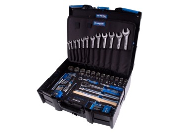 Набор инструментов универсальный, пластиковый ящик, 112 предметов king tony 9052-002mrv