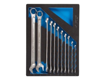 Набор комбинированных удлиненных ключей, ложемент, 11 предметов king tony 9-12a1mrv