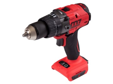 Аккумуляторная дрель-шуруповерт 18 в, ударная, без аккумулятора и зу mighty seven dh-101