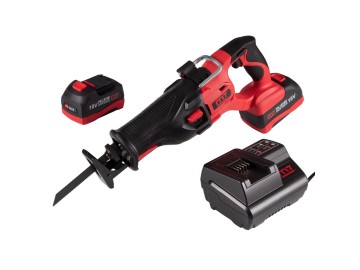 Пила сабельная аккумуляторная 18 в, 4 предмета mighty seven drs-101a