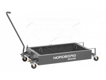 Емкость для сбора масла на колесах 58 литров NORDBERG NO2358(G)