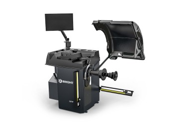 Балансировочный стенд, жк-монитор, автоввод 3-х параметров колеса, режим диагностики bright cb78p_ral7016d