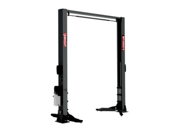 Электрогидравлический двухстоечный подъемник г/п 4т ral7016 bright beta 40ue-d_ral7016