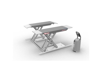 Ножничный подъемник шиномонтажный г/п 3,6 т. ral7040 bright omega 360_ral7040