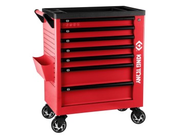 Тележка инструментальная, 7 выдвижных ящиков, 
