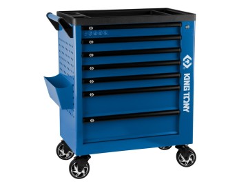 Тележка инструментальная, 7 выдвижных ящиков, 