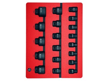 Набор ударных торцевых головок 1/2