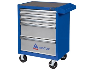 Тележка инструментальная, 5 выдвижных ящиков, 