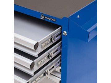 Тележка инструментальная, 6 выдвижных ящиков, 